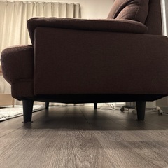 【1月末までの限定商品】ニトリ3人がけソファの画像