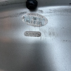 明日まで値引き スタッドレス用 アルミホイール 17インチ の画像