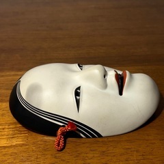 能面 小面 女系 レトロ 昭和レトロ 静岳の画像