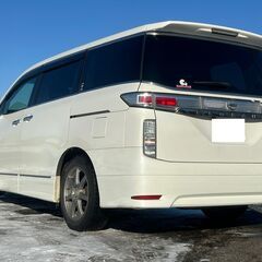 AMK.company歳末セール開催！！！ローンがご不安な方お気軽にお問合せください！！　どなたでも審査可能です！お気軽にご相談ください！！H24年　日産　エルグランド　２５０ハイウェイスターアーバンクロム　４WDの画像