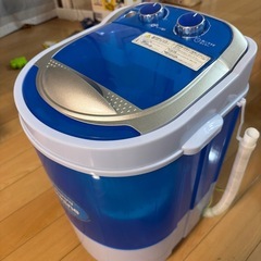 モード切替搭載ポータブル洗濯機の画像