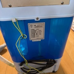 モード切替搭載ポータブル洗濯機の画像