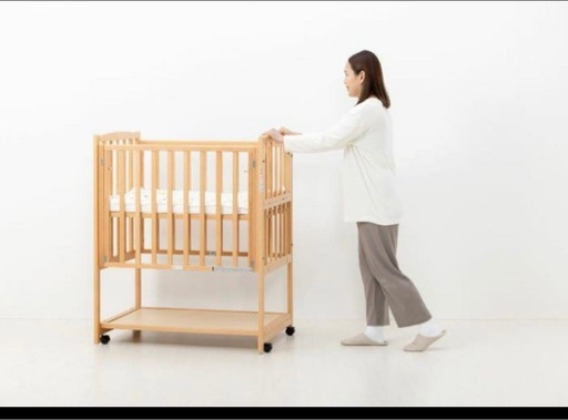 ヤマサキ コンパクトベッド ツーオープン ミニベッド　Wオープン　90×60
