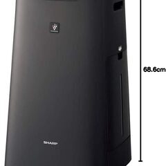 シャープ 加湿空気清浄機 プラズマクラスター 25000 ハイグレード 19畳 / 空気清浄 31畳 ブラウン KI-LS70-T の画像