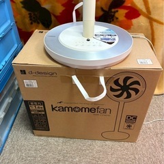 kamomefan DCモーター家庭用扇風機　2014年製の画像