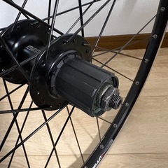 【直接引き取り限定】26インチ MTBホイール 前後セット（Vブレーキ、ディスクブレーキ両対応）の画像