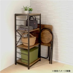 フォールディングテーブルセット テーブル幅600mm ブラウン ナチュラル 折りたたみ テーブル チェア リモートワーク 学習塾 完成品 VTC-6050の画像