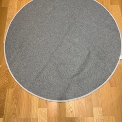 円形ラグ　MILK HOME 北欧ラグ　ふわもこ の画像