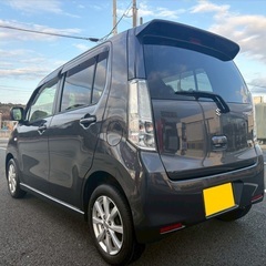 初売り2日から‼️低走行8万キロ台☆月々8千円〜分割払い可‼️ 車検2年付き！【名義変更代込み】☆スズキ ワゴンRスティングレー☆Bluetoothナビ付き☆走行中DVD見れます☆ETC付き☆プッシュスタート☆ドライブレコーダー付きのフル装備☆純正アルミ☆そのまま乗って帰れます！の画像