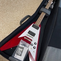 EDWARDS E-FV-LTD Cherry エドワーズ フライングVの画像
