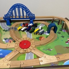 オールインワントレインテーブルセットの画像