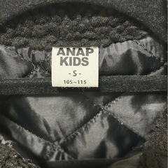 ANAP KIDS ボア付き　ジャケット S 　2着セットの画像