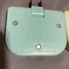 3口コンセントタップ　ホワイトミント3点セットの画像