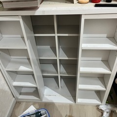 スライド式本棚　２つ　バラ売り可の画像