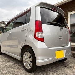 31日まで営業中‼️低走行7万キロ台☆月々8千円〜分割払い可‼️ 車検2年付き！【名義変更代込み】☆スズキ ワゴンR☆Bluetoothナビ付き☆走行中DVD見れます☆プッシュスタート☆ドライブレコーダー付きのフル装備☆純正アルミ☆そのまま乗って帰れます！の画像