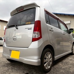 31日まで営業中‼️低走行7万キロ台☆月々8千円〜分割払い可‼️ 車検2年付き！【名義変更代込み】☆スズキ ワゴンR☆Bluetoothナビ付き☆走行中DVD見れます☆プッシュスタート☆ドライブレコーダー付きのフル装備☆純正アルミ☆そのまま乗って帰れます！の画像