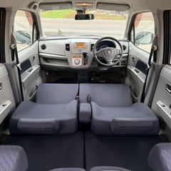 31日まで営業中‼️低走行7万キロ台☆月々8千円〜分割払い可‼️ 車検2年付き！【名義変更代込み】☆スズキ ワゴンR☆Bluetoothナビ付き☆走行中DVD見れます☆プッシュスタート☆ドライブレコーダー付きのフル装備☆純正アルミ☆そのまま乗って帰れます！の画像