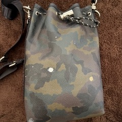 GENTIL BANDIT ジャンティバンティ　巾着バッグ 迷彩の画像