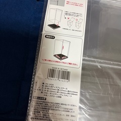 組立式ディスプレイケース2個の画像