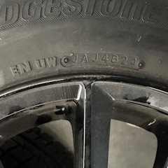 スタッドレスタイヤ／ホイール４本セット165/70R/14 アクア/ヴィッツなどの画像