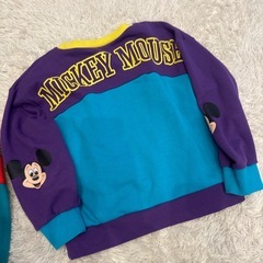 ミッキー トレーナー パンツ 上下セットの画像