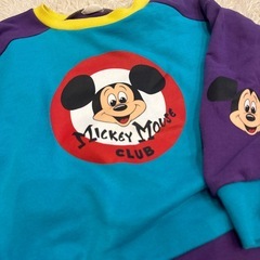 ミッキー トレーナー パンツ 上下セットの画像