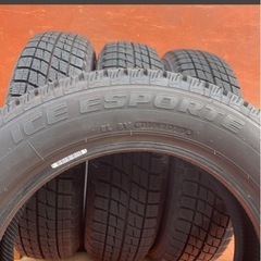 ICE ESPORTE アイスエスポルテ 国産 日本製 オートバックス　155/65R14 2020年製造　スタッドレス　冬タイヤ　中古　4本セットの画像