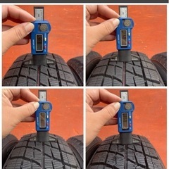 ICE ESPORTE アイスエスポルテ 国産 日本製 オートバックス　155/65R14 2020年製造　スタッドレス　冬タイヤ　中古　4本セットの画像