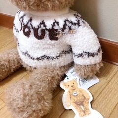 【12/31迄の限定価格】新品タグ付きgelato piqueシュタイフの画像