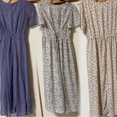 『お譲り先決定致しました』【美品】ワンピースまとめ売りの画像