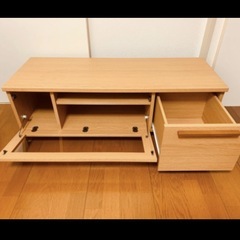 ニトリ　テレビ台　幅110cm 奥行40cm 高さ37cmの画像