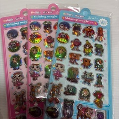 トゥントゥンのグリッターシールの画像