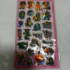 トゥントゥンのグリッターシールの画像