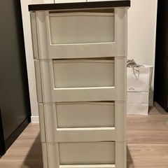 【募集終了】天板付き衣装ケース(4段)の画像