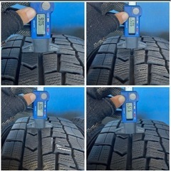 DUNLOP WINTER MAXX 02 ダンロップ ウィンターマックス　195/65R16 2020年製造　冬タイヤ　スタッドレス　4本セットの画像