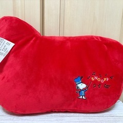 ♻️近日処分②新品未使用🎁スヌーピー プレミアムダイカットクッション マーチングバンド タグ付き クレーンゲーム獲得品❁¨̮の画像