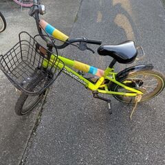 子供用自転車　16インチの画像