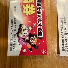 フェニックス半額券の画像