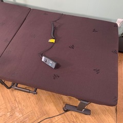 ＹＡＭＡＺＥＮ　折りたたみベッド　ダークブラウンの画像