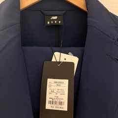 ニューバランス THE CITY スーツ 上下セット　ネイビー　Mの画像