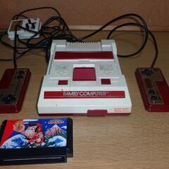 ファミコン本体とソフト【引取限定】ジャンクの画像