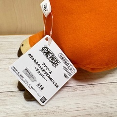 ♻️近日処分②新品未使用🎁ワンピース めちゃもふぐっとおやすみぬいぐるみ チョッパー タグ付き クレーンゲーム獲得品❁¨̮の画像