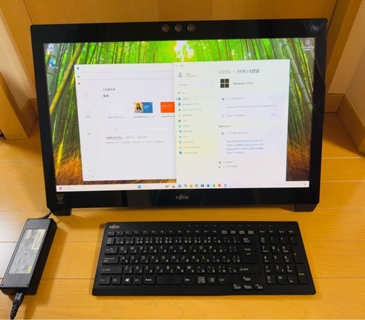 美品 Win11Pro 最新office 23インチ タッチパネル 富士通 FMV core i7