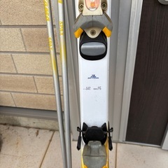 kazamaスキー板110 ストック付き　スキー板　ウインタースポーツ　子供用の画像