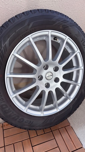 IRVINE F01 17インチ iG60 215/55R17 スタッドレス4本PCD110