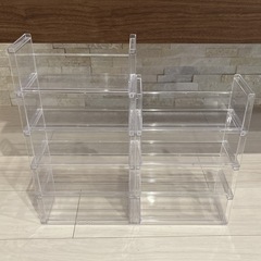 トミカ 収納 ディスプレイラック フィギュアラック ９個の画像