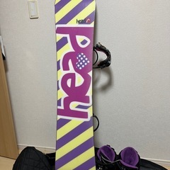 「値下げOK」スノーボード 138cm ROSE ROCKA スキー  用品 使用2回ほどの画像