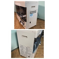 サンポット KSH-7031KC 2016年製ホワイト 煙突式半密閉式石油暖房機の画像