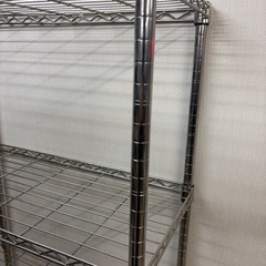 シルバーラック スチールラック メタルラック 棚 キッチンラック レンジ　13の画像