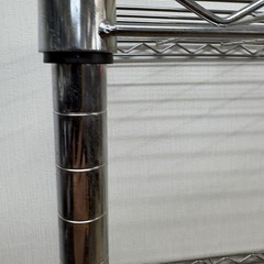 シルバーラック スチールラック メタルラック 棚 キッチンラック レンジ　13の画像